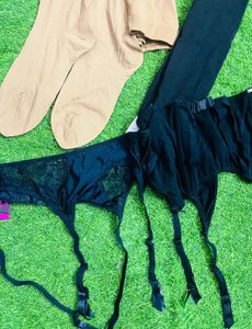 Stocking With Garter Belt