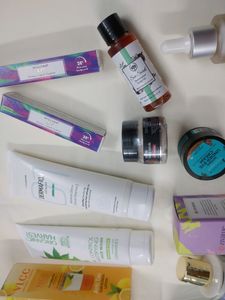 New 12 Skin Care Haircare Set Without Sunscreen
