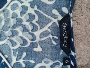 Blue &amp; White Print Dress