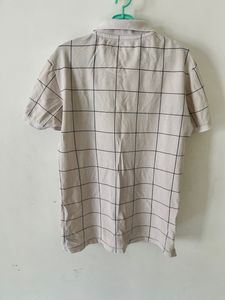 USPA/US POLO White Check T-shirt