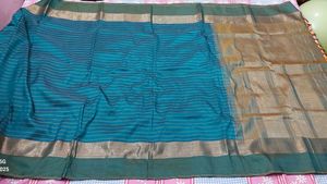 Elegant Teal Saree