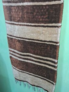 Brown Striped Rug