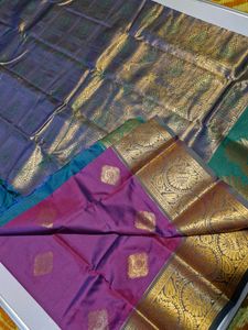 Elegant Purple Saree