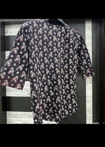 Bird Print Top