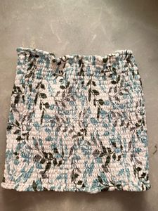 Floral Smocked Tube Top