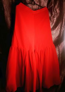 NEW RED SHARARA KURTI SET