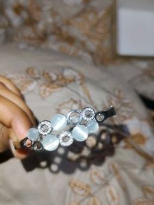 Elegant Silver Bangle Bracelet