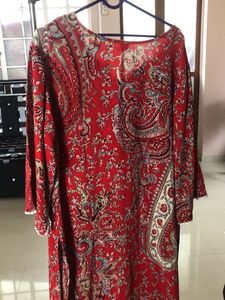 Beautiful Red Rayon Kurti