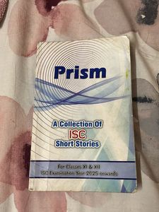 Prism, a collection of ISC short stories