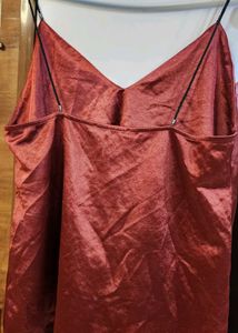 Zara Rust Cami Top