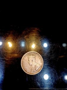 George V King Ancient Pure Silver Coin