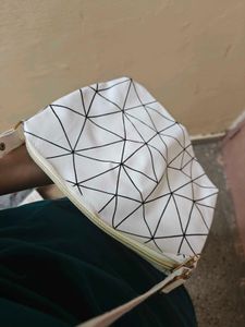 Geometric Shoulder Bag
