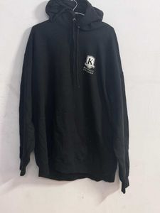Black Hoodie with Car Graphic