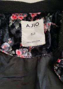 Floral Velvet Bomber Jacket