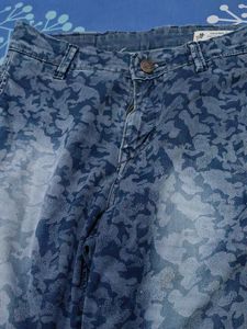 Blue Colour Shorts for Night ware