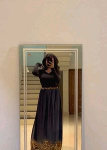 Elegant Animal Print Maxi Skirt | Flowing Chiffon