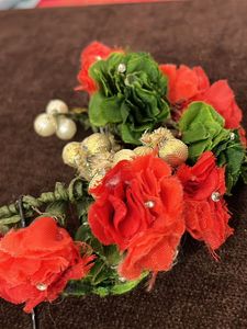 Party wear Flower Bun