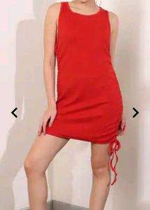 Red Bodycon Mini Dress