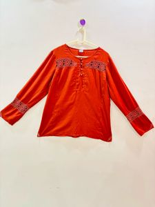 Stylish Rust Top