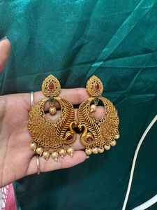 Hoop &amp; 1Gram Gold Earrings Set Of 6