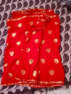 Beautiful Red Saree