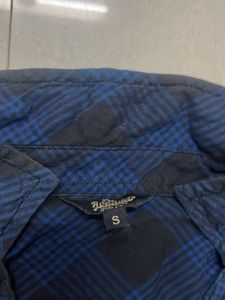 Blue Plaid Flannel Shirt