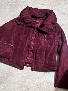 Women Cherry Red Jacket