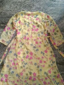Floral Print Kurta