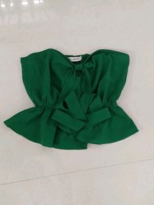 Classy Green Tube Top