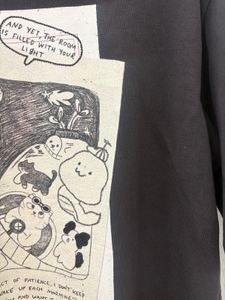 Graphic Print Oversized Tee