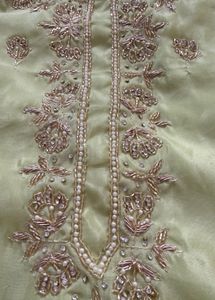 Elegant Green Suit Material