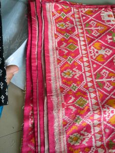 Pink Patola Saree
