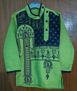 Green 💚 Kurta For Boys