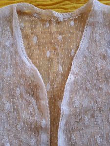 White Knit Top &amp; Shrug