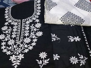 Beautiful Embroidered Cotton Suit