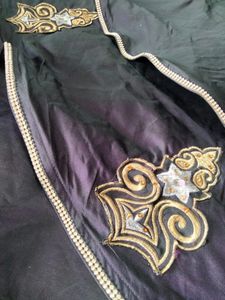 Very Beautiful Gown With Free Size It&#39;s New Never Worn Once ... Quality Is Good New Without Tag Purple Colour #gown #purple #ethnicgown