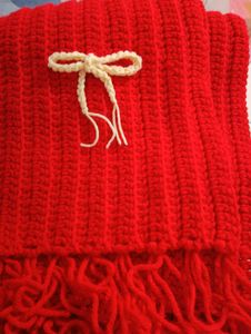 Handmade Mikasa Crochet Scarf