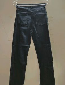 Kotty Black Wide Leg Jeans