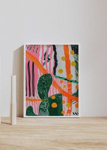 Abstract Framed Art 37