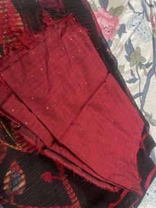 Elegant Leaf Print Dupatta