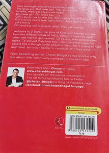 it&#39;s a novel by Chetan Bhagat &#34;2 states&#34;