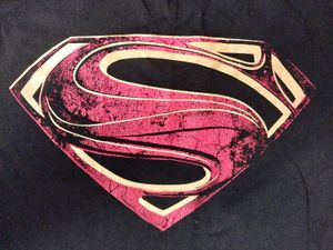 Black Superman Graphic T-Shirt