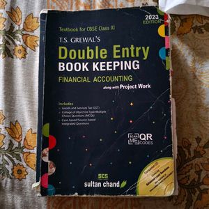T.S Double Entry Book Keeping Commerce XI