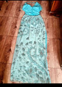 Vintage Pure Silk Beaded Dress!