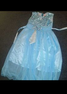 Blue Party Dress For Girls💙