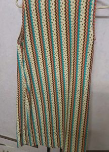 109 F Multi Colour Shrug Woman