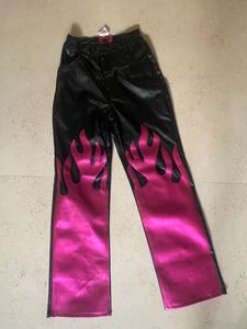 FAUX LEATHER PANTS