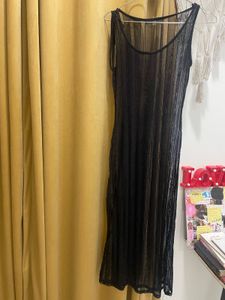 Black Coverup For The Beach