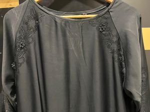 Elegant Black Abaya Dress