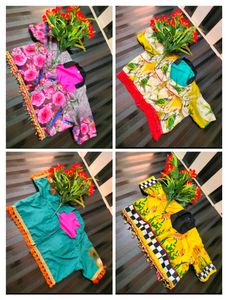 Pack Of 4 Designer Blouse 😍